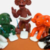 Escola Dos Bichos – Antônio Rodrigues – Escultura Assinada – Roda Dos Animais - Imagem 3