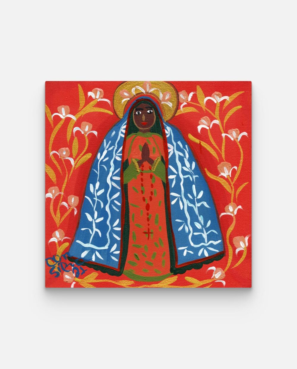 Nossa Senhora Aparecida – Con Silva – Pintura Em Tela Assinada