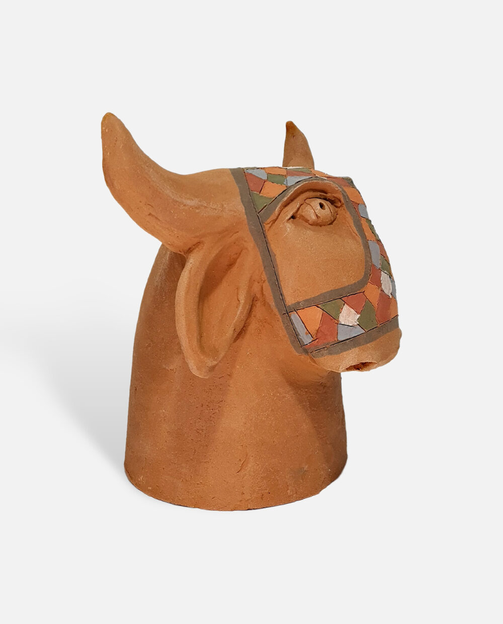 Cabeça Boi Bumbá – Irailda De Capela – Escultura Assinada - Imagem 2