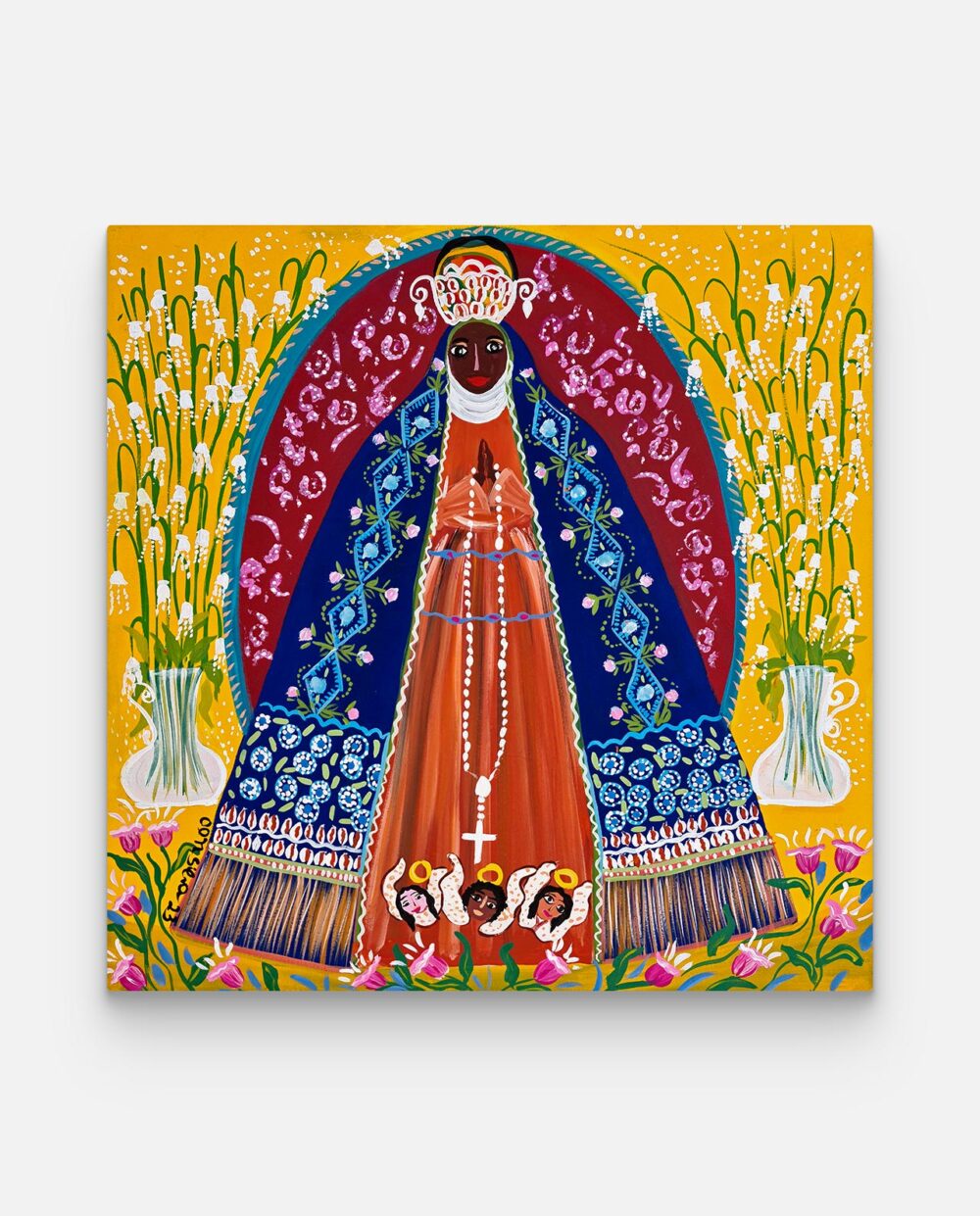 Nossa Senhora Aparecida – Con Silva – Pintura Em Tela Assinada