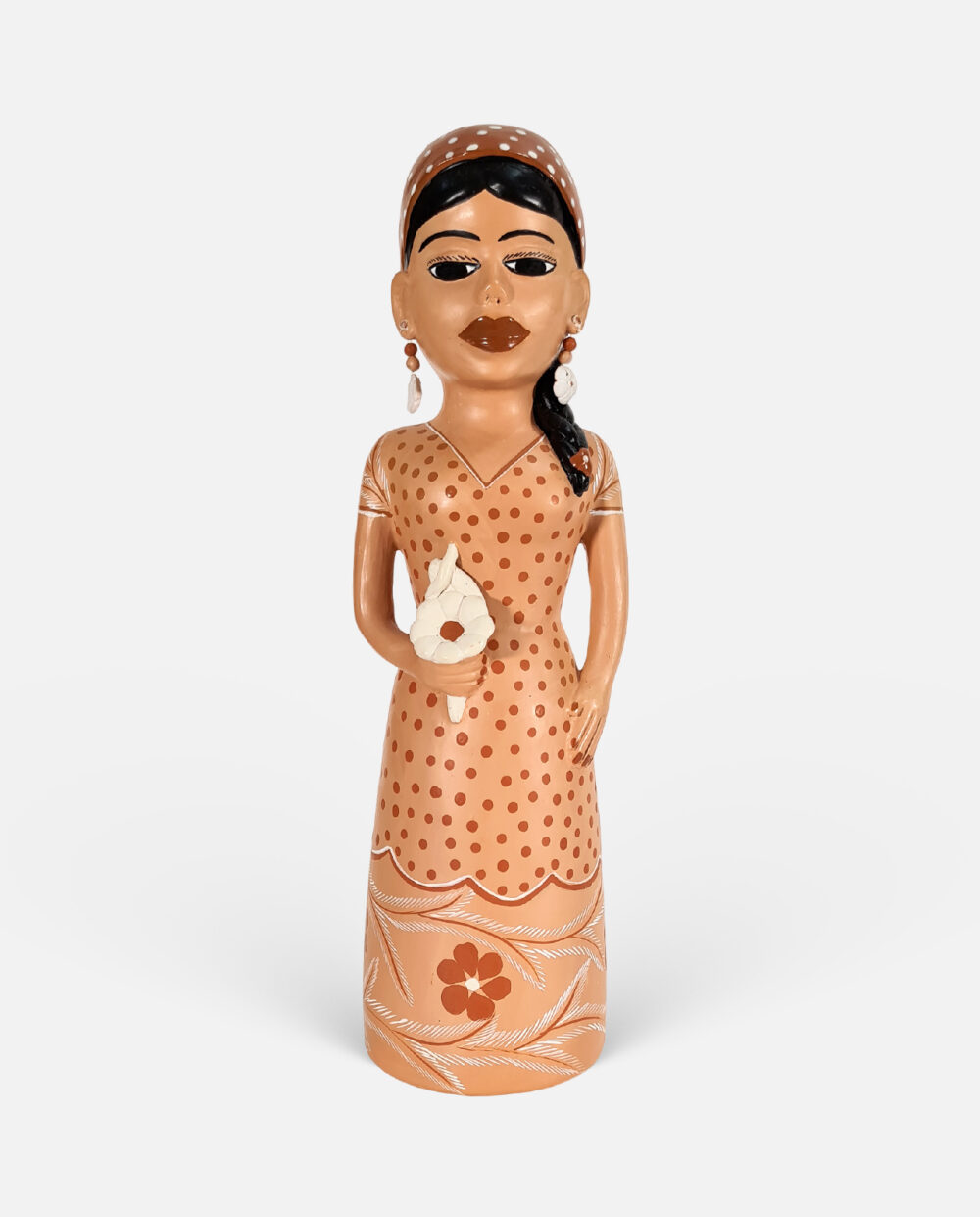 Boneca Do Jequitinhonha – Durvalina – Escultura Assinada
