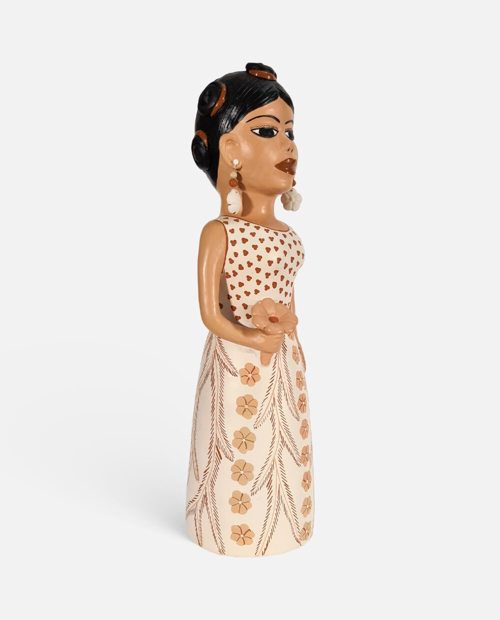 Boneca Do Jequitinhonha – Durvalina – Escultura Assinada - Imagem 2