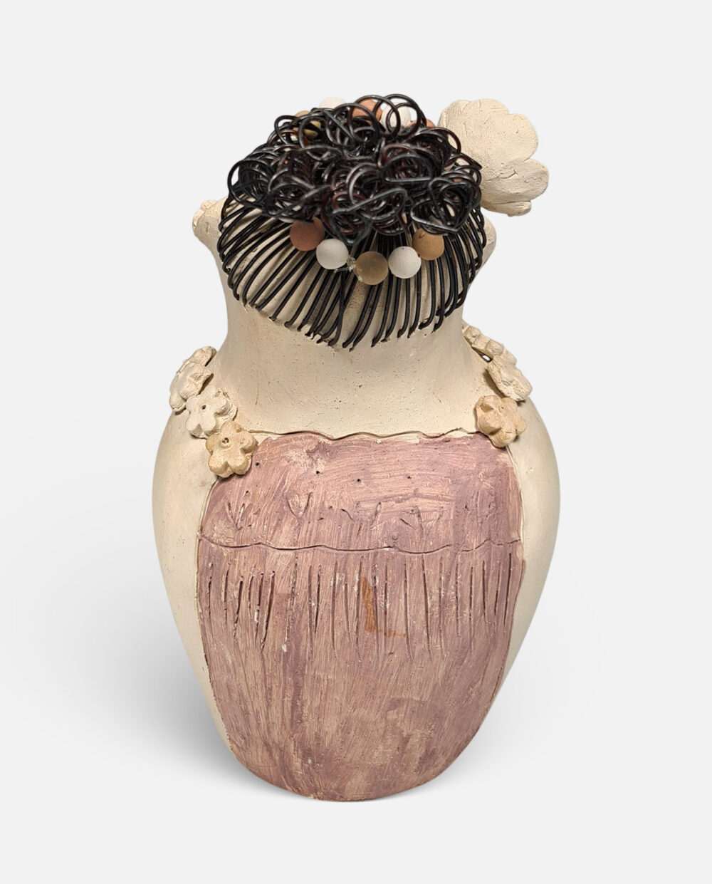 Boneca De Barro – Nené Cavalcanti – Escultura Assinada - Image 3