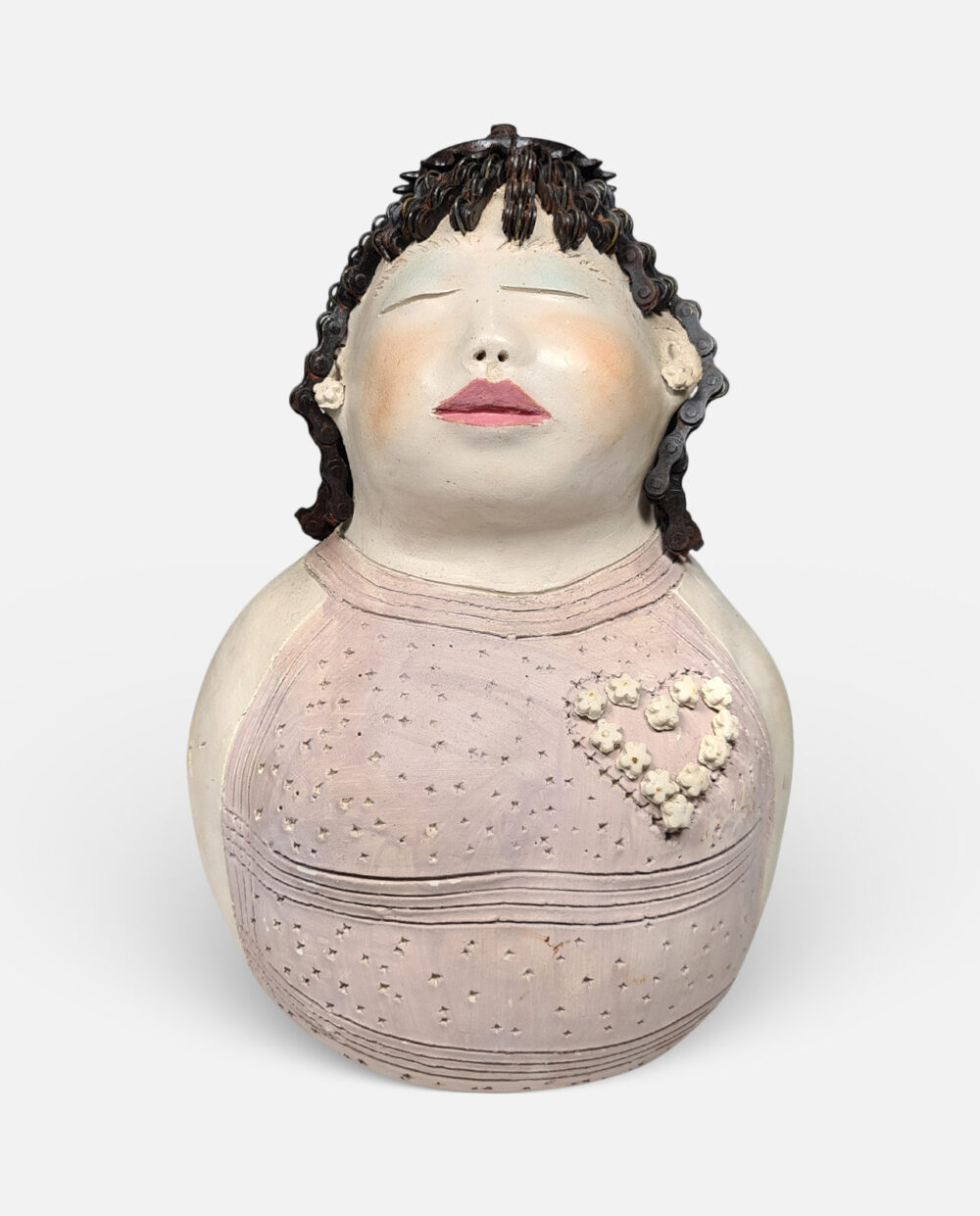 Boneca De Barro – Nené Cavalcanti – Escultura Assinada