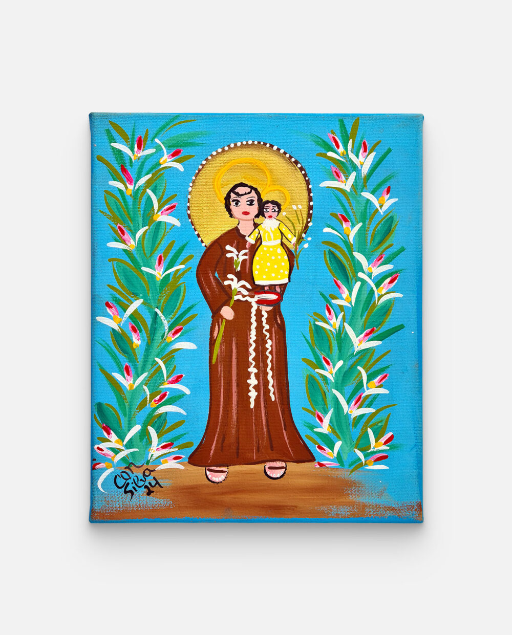 Santo Antônio – Con Silva – Pintura Em Tela Assinada