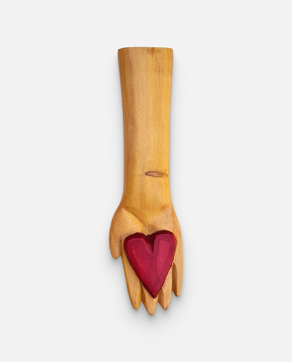 Mão Com Coração – Taís – Escultura Assinada