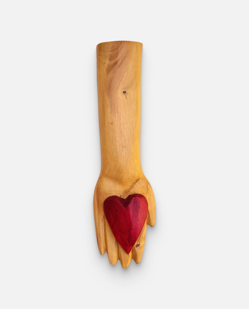 Mão Com Coração – Taís – Escultura Assinada