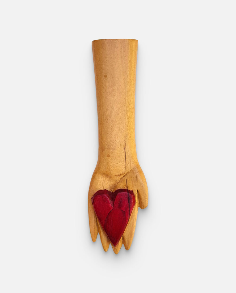 Mão Com Coração – Taís – Escultura Assinada