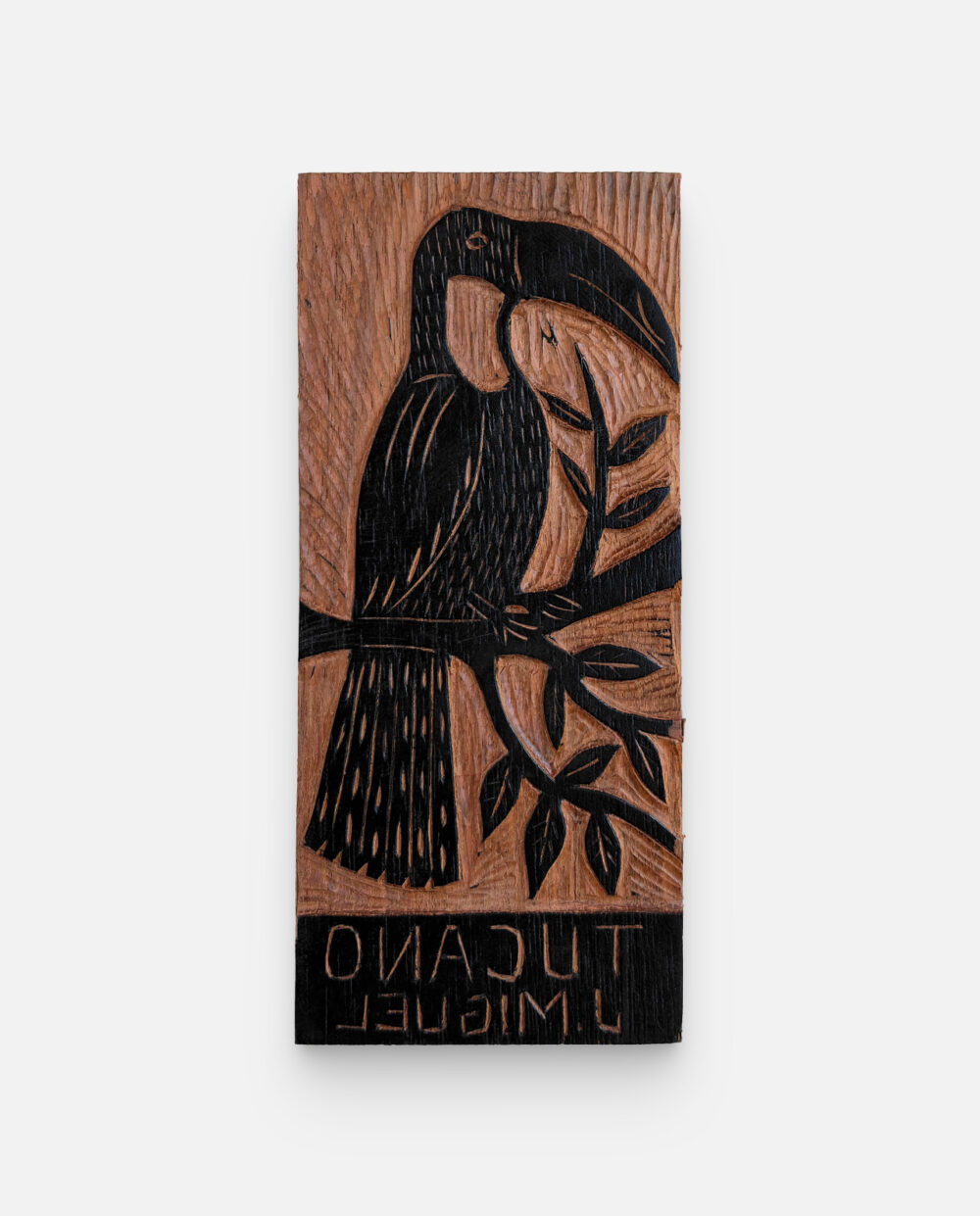 Tucano – J. Miguel – Matriz De Xilogravura