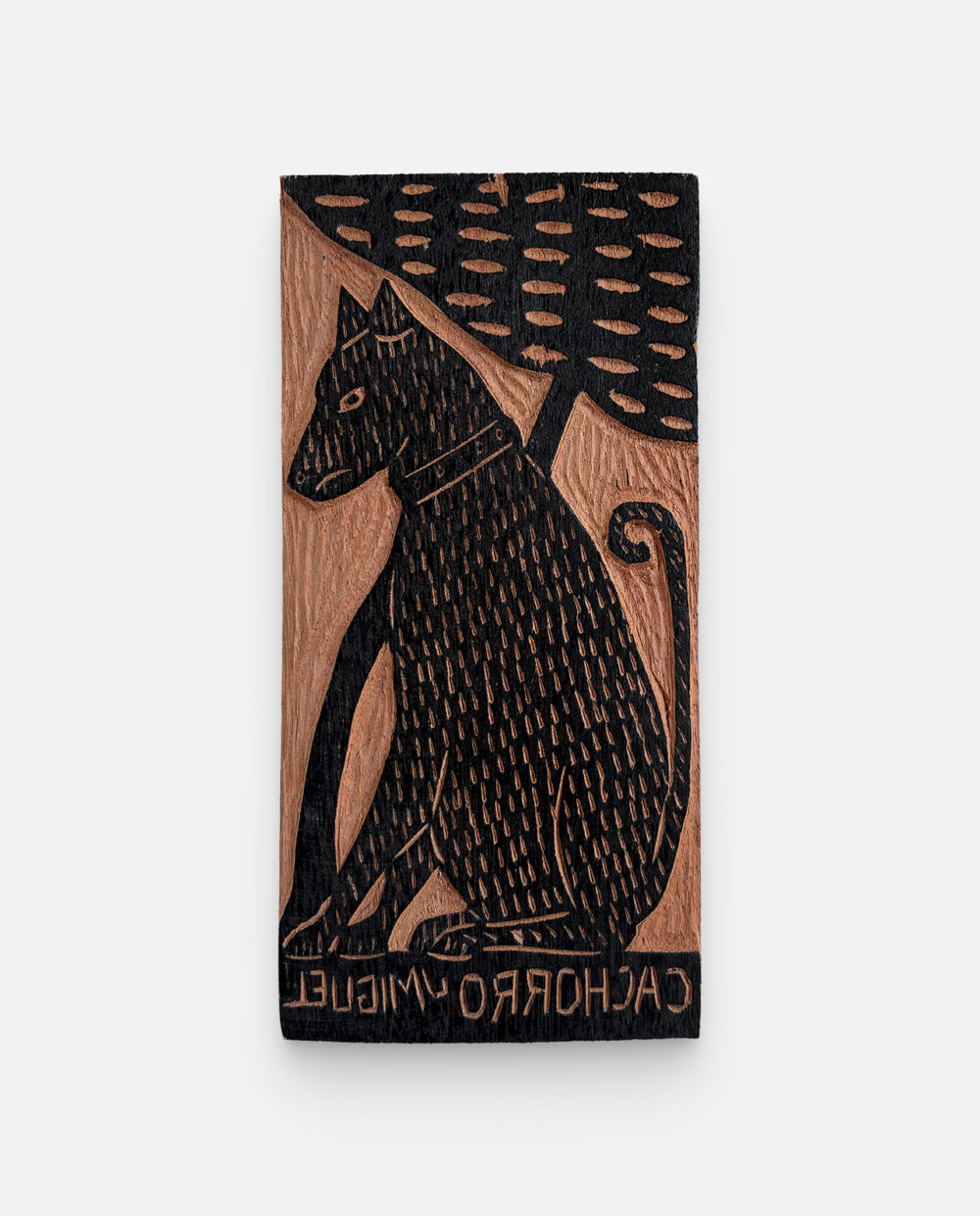Cachorro – J. Miguel – Matriz De Xilogravura