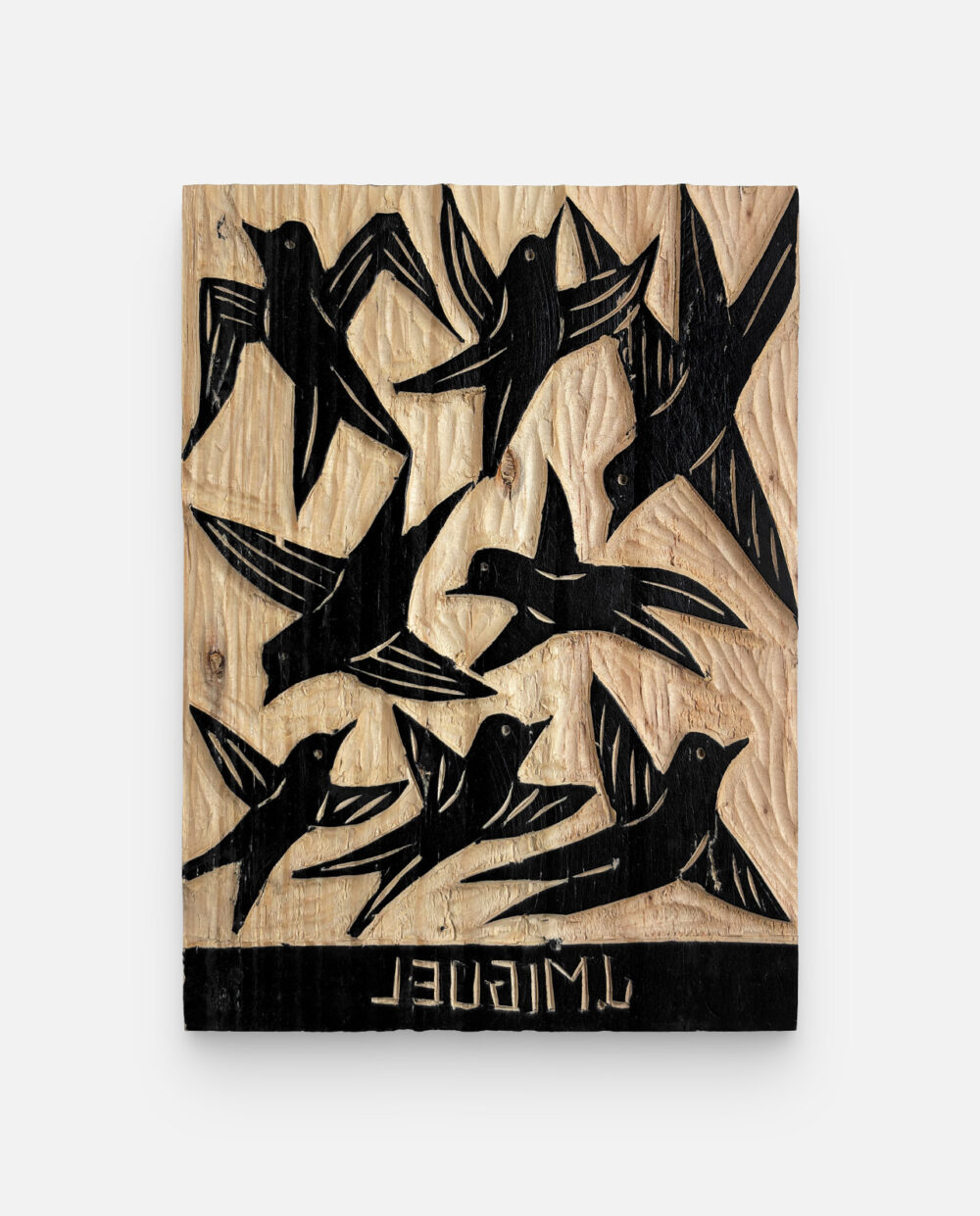 Revoada – J. Miguel – Matriz De Xilogravura