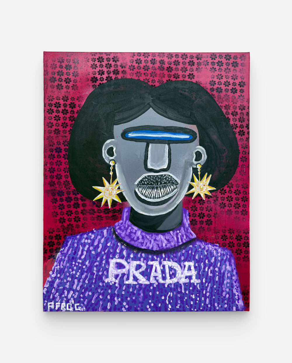 Retratos Do Futuro – AFRO'G – Pintura Em Tela Assinada