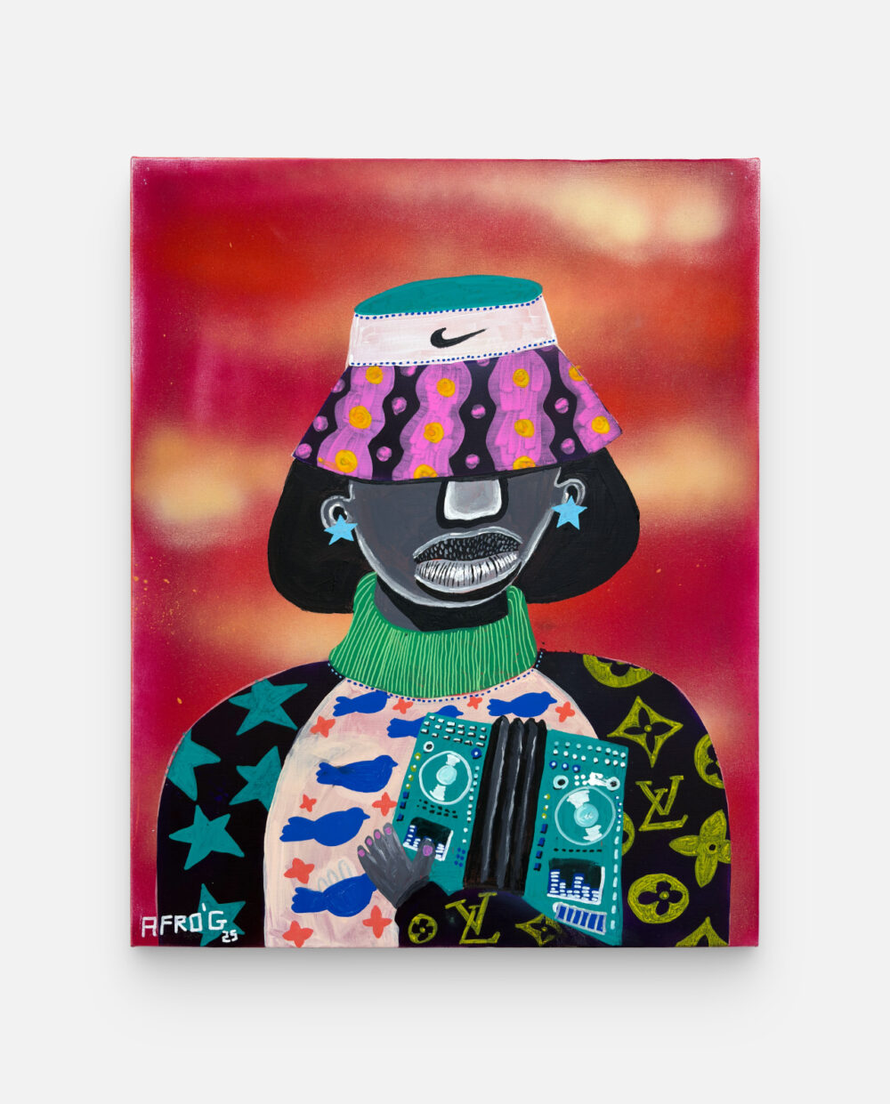 Retratos Do Futuro – AFRO'G – Pintura Em Tela Assinada