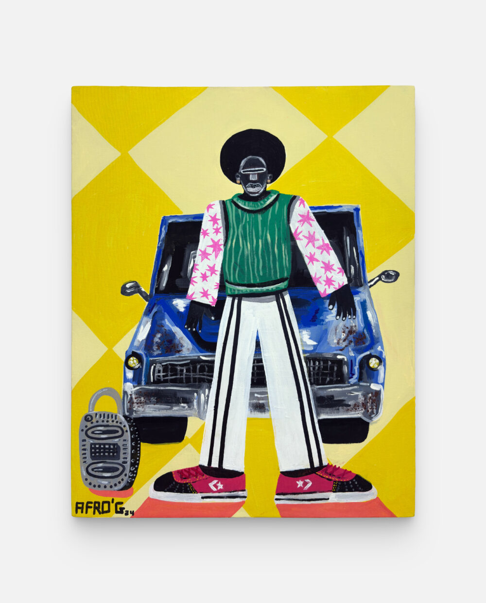 Retratos Do Futuro – AFRO'G – Pintura Em Tela Assinada