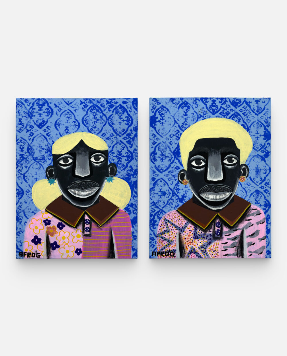 Retratos Do Futuro – AFRO'G – Pintura Em Tela Assinada