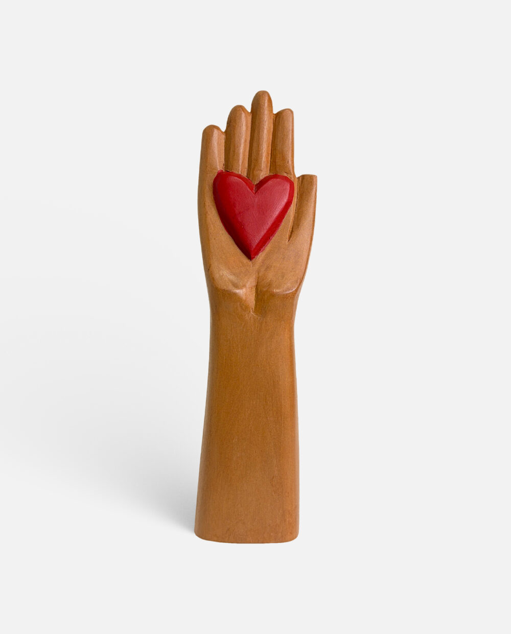 Mão Com Coração – Mara – Escultura Assinada