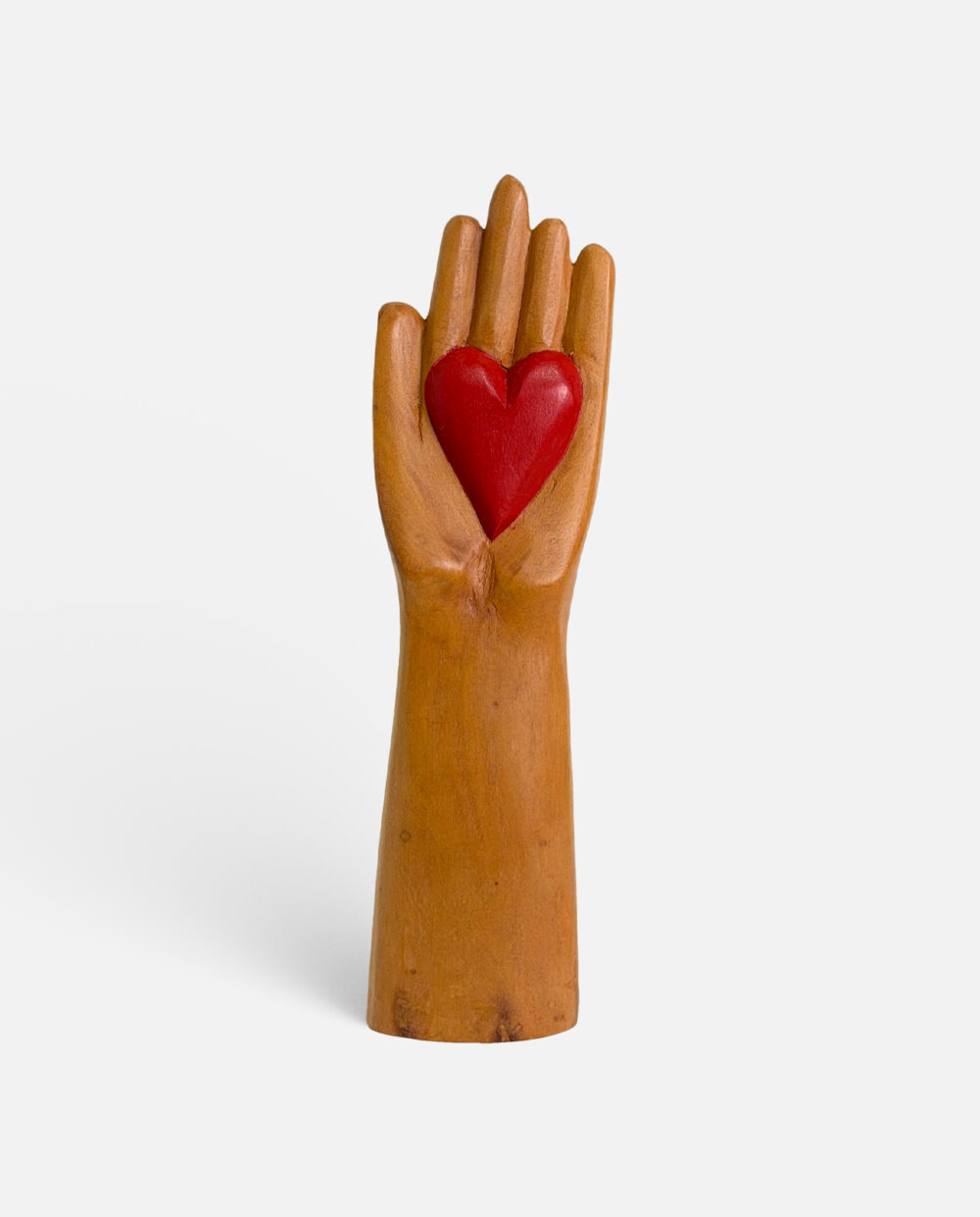 Mão Com Coração – Mara – Escultura Assinada
