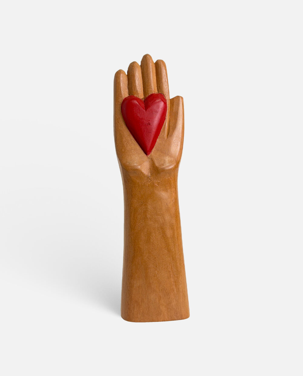 Mão Com Coração – Mara – Escultura Assinada