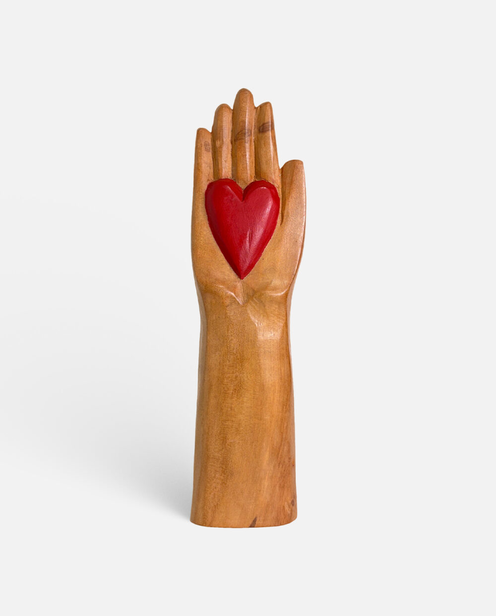 Mão Com Coração – Mara – Escultura Assinada