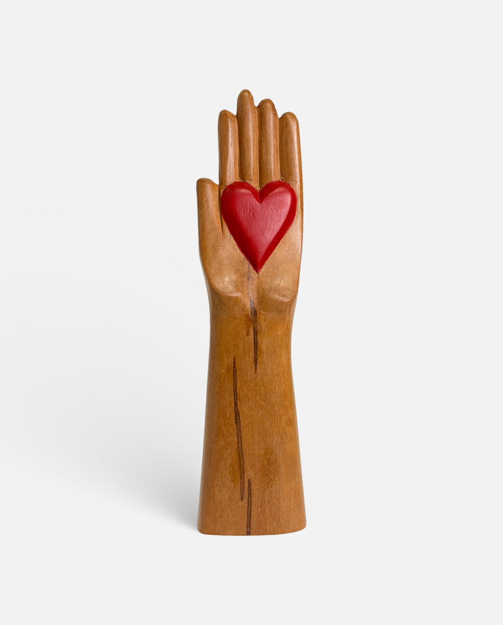 Mão Com Coração – Mara – Escultura Assinada