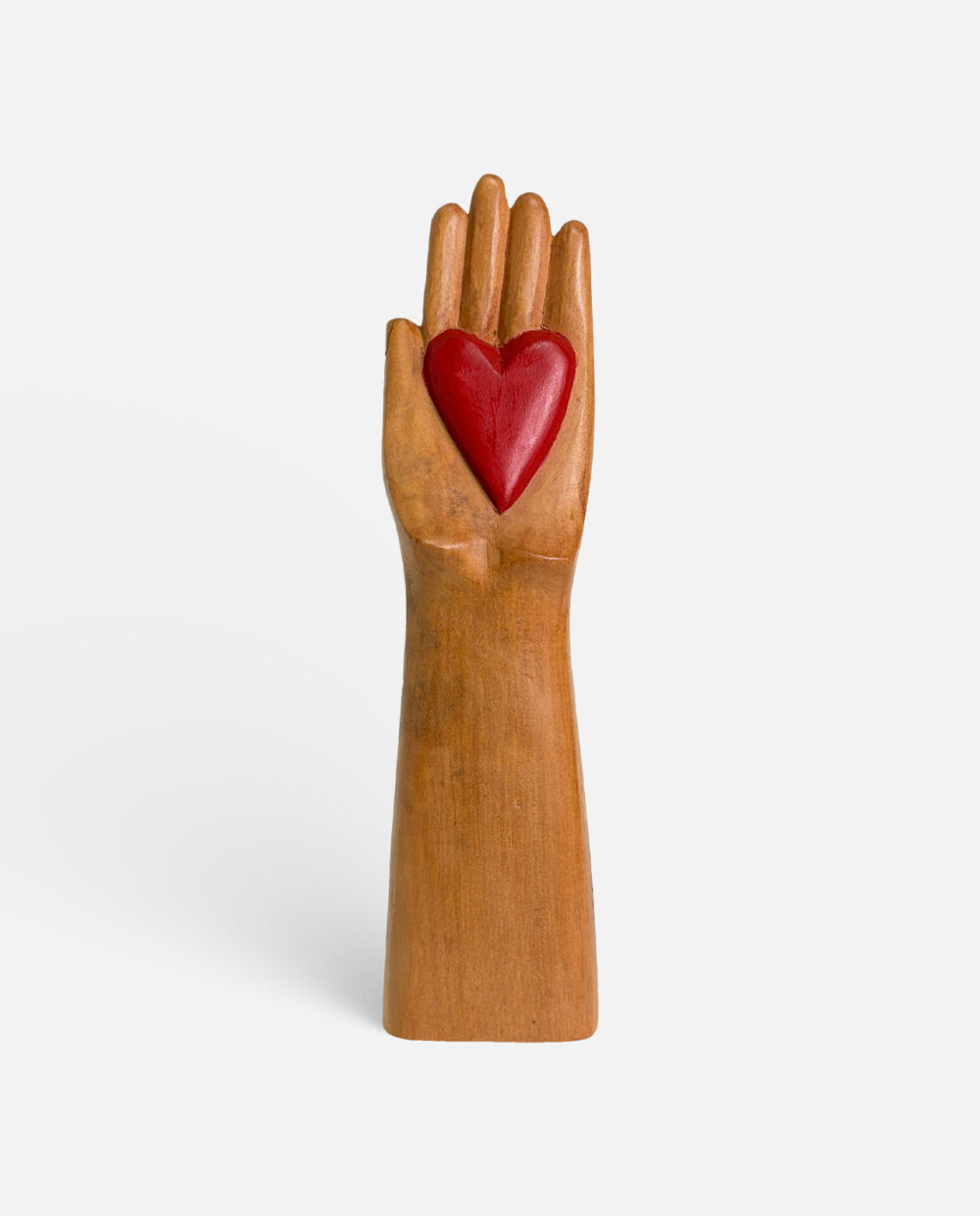 Mão Com Coração – Mara – Escultura Assinada
