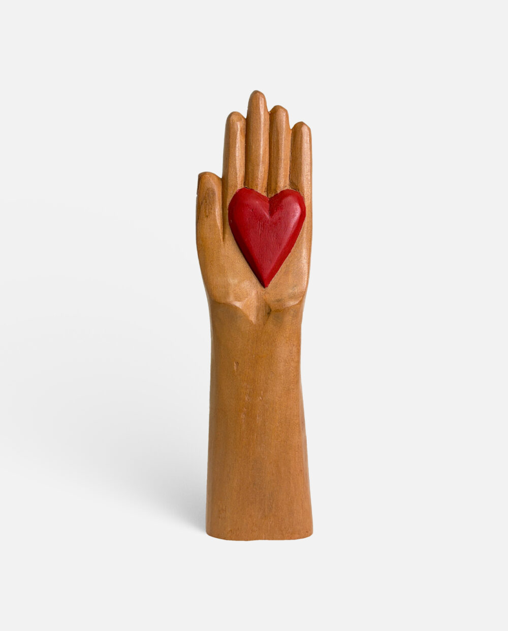 Mão Com Coração – Mara – Escultura Assinada